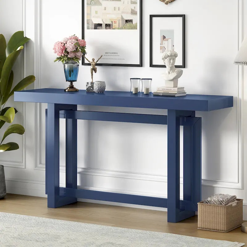 Longue console d’entrée minimaliste