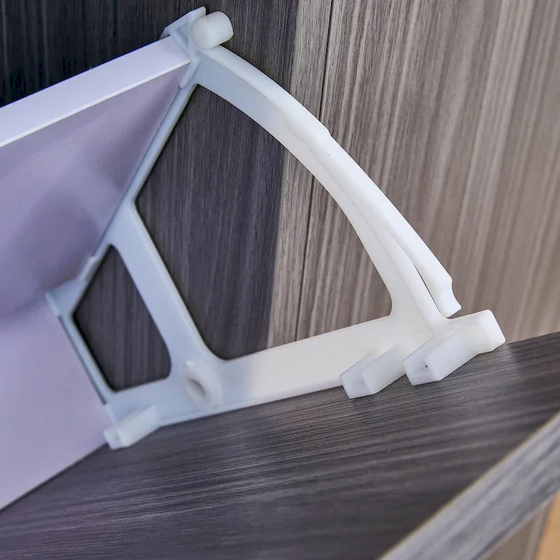 Armario minimalista para guardar zapatos estilo ratán