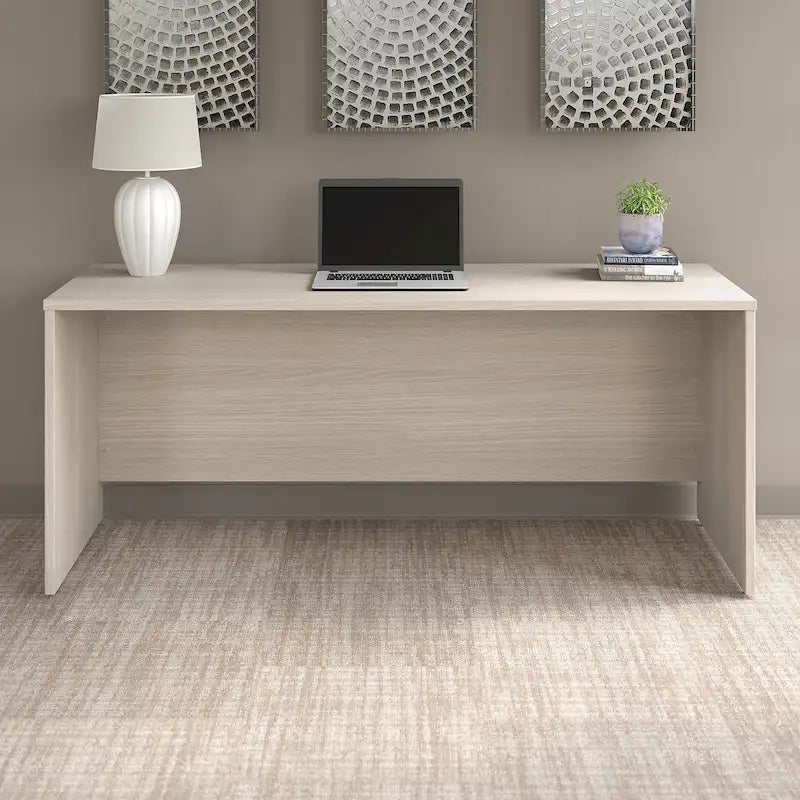72-Zoll-Sideboard-Schreibtisch mit integrierter Kabelführung