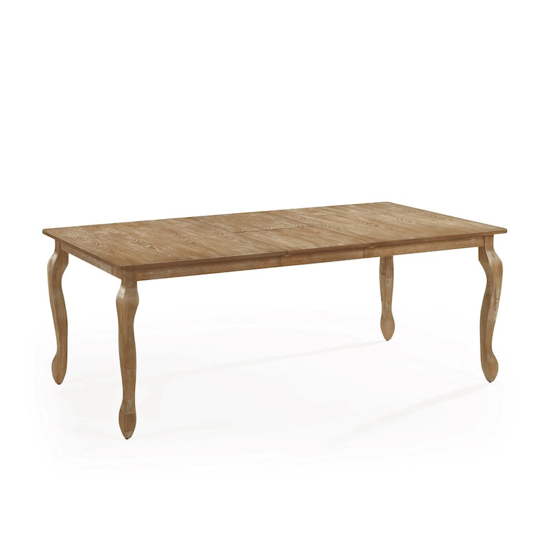 French Country Extendable Dining Table with Butterfly Leaf