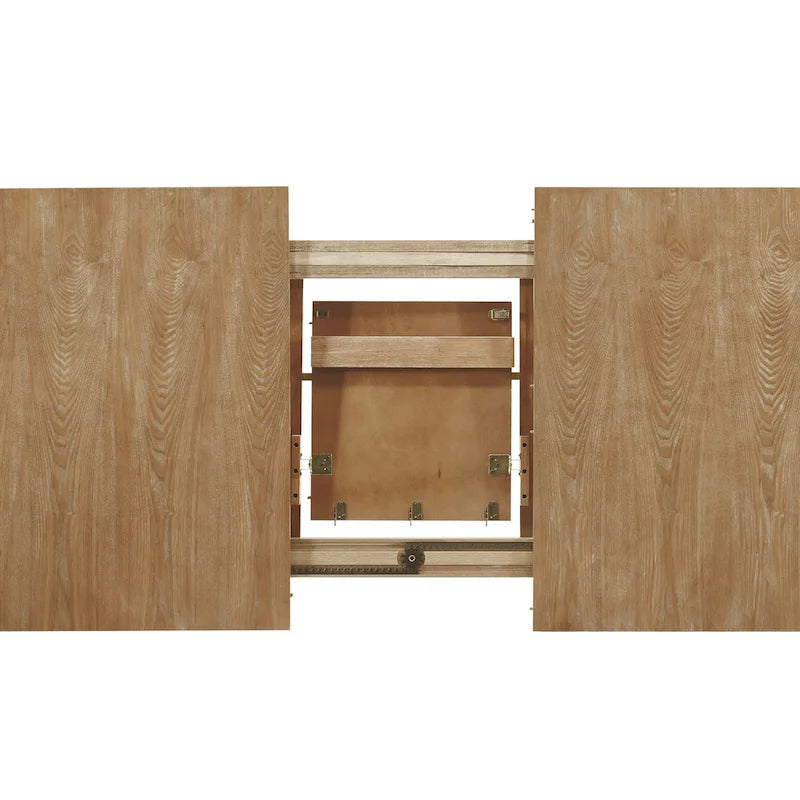 French Country Extendable Dining Table with Butterfly Leaf