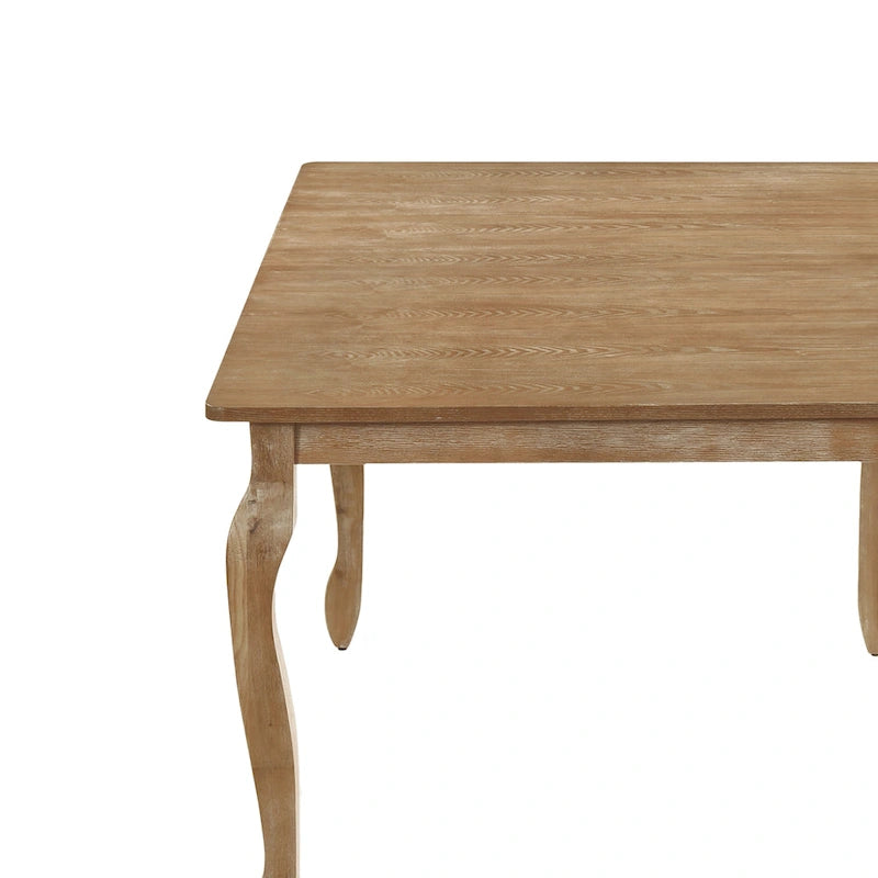 French Country Extendable Dining Table with Butterfly Leaf