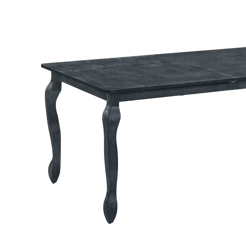 French Country Extendable Dining Table with Butterfly Leaf