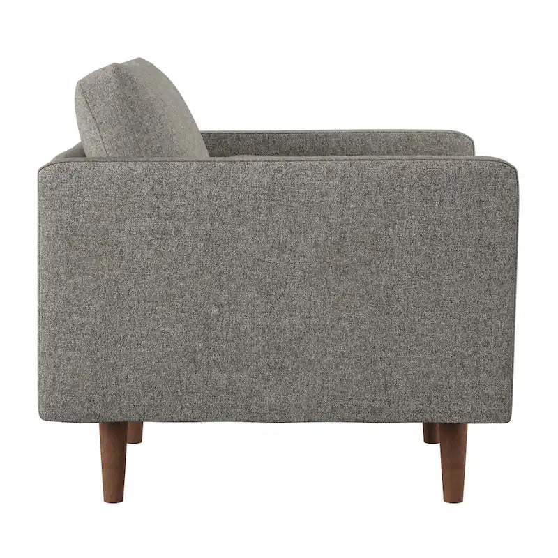Sessel im Mid-Century-Stil mit Lendenkissen