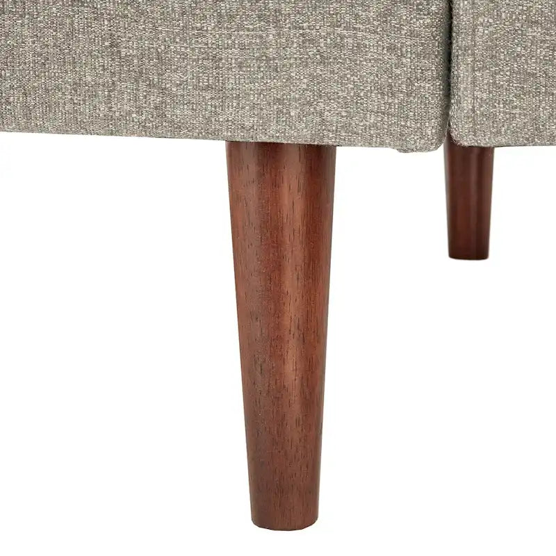 Sessel im Mid-Century-Stil mit Lendenkissen