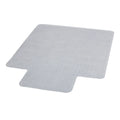 45 x 53 Zoll große transparente Vinyl-Teppichschutzmatte für Stühle mit Lippe